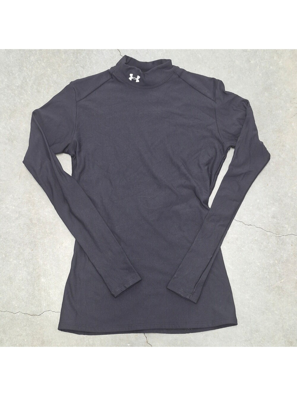 Under Armour Black Long Sleeve Athletic Compression Shirt